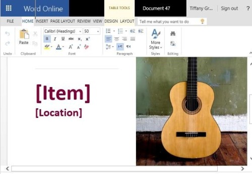Reward Flyer Template for Microsoft Word
